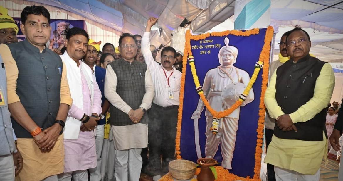 CM Vishnu Deo Sai Honors Tribal Heroes at Karrezhar Event